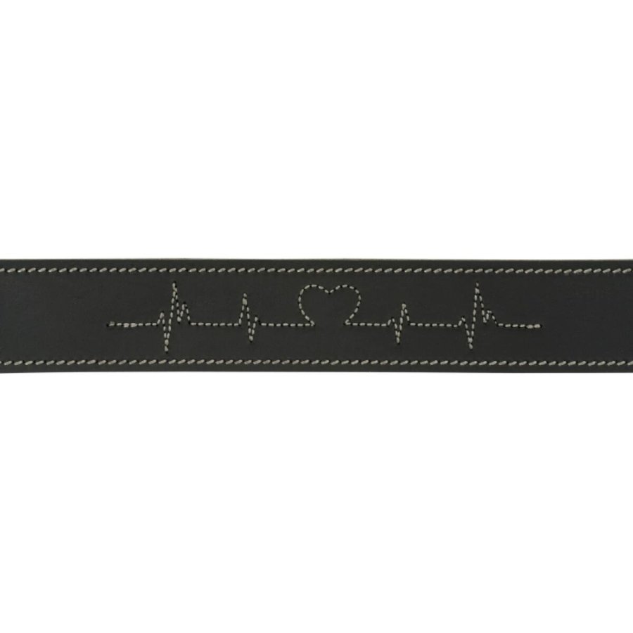 Hundehalsbnd Trixie Heartbeat Sort L 47-55 cm #2