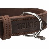 Hundehalsbnd Trixie Rustic Mrkebrun L 48-56 cm #4