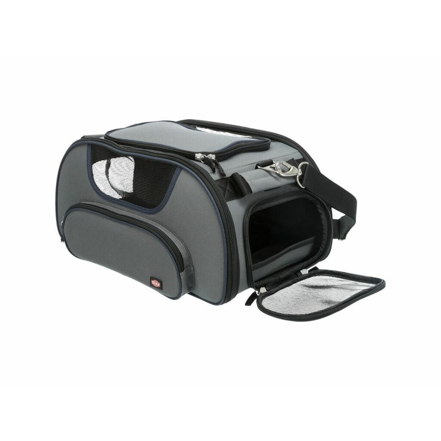 Pet taske Trixie Airline Wings Bl Gr Polyester Eva Gummi 28  23  46 CM #3