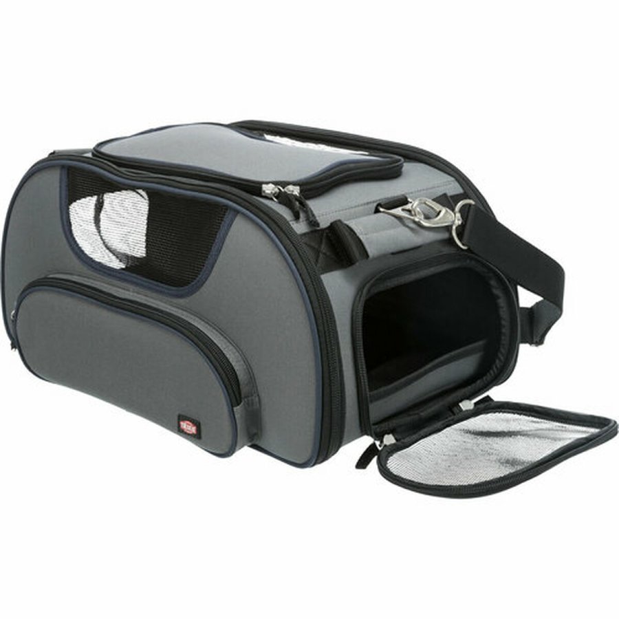 Pet taske Trixie Airline Wings Bl Gr Polyester Eva Gummi 28  23  46 CM #4