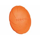 Frisbee Trixie Dog Disc Bl Orange Gummi #1