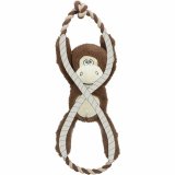 Plush legetj til hunde Trixie Polyester plys Bomuld Abe 40 cm #4