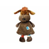 Plush legetj til hunde Trixie Polyester plys Papir Crunch Hund 28 cm #1