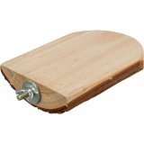 Legetj til Gnavere Trixie Trbark 10  15 CM Platform Brun #6