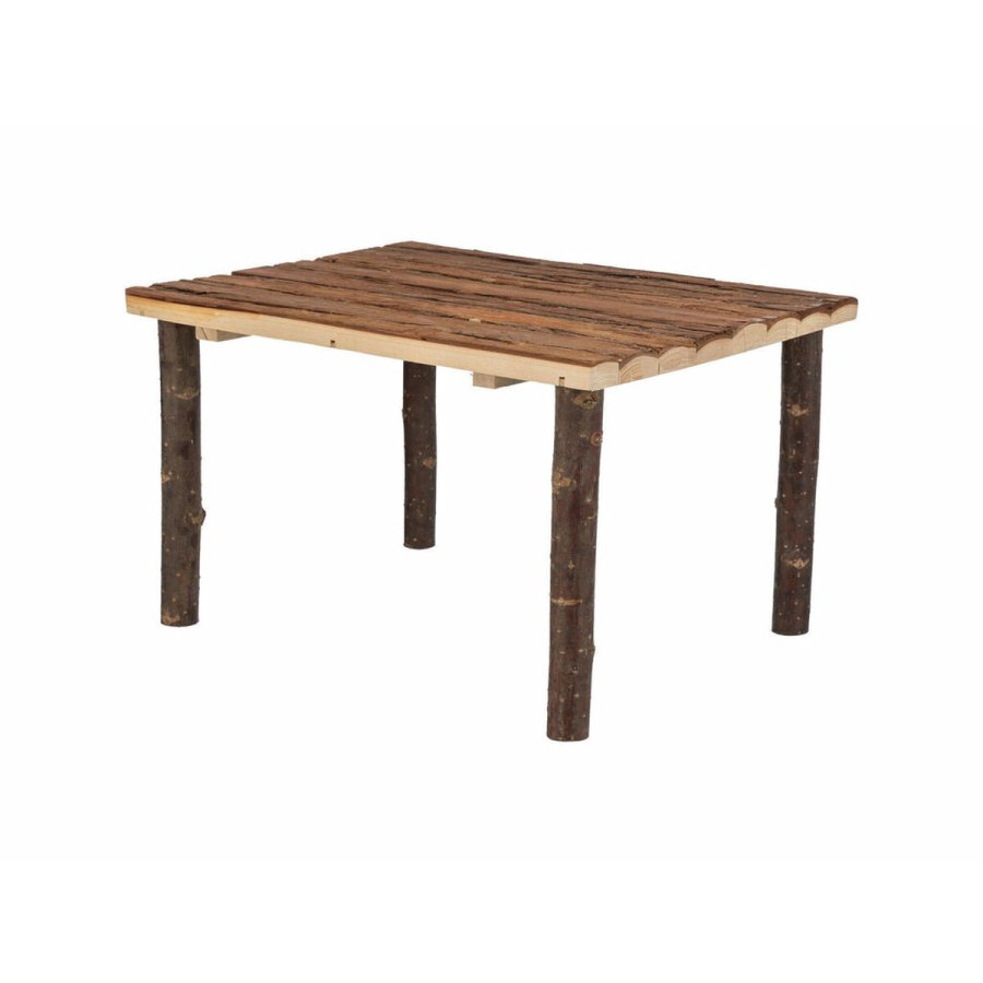 Legetj til Gnavere Trixie Brun Trbark 45  27  35 cm Platform #3