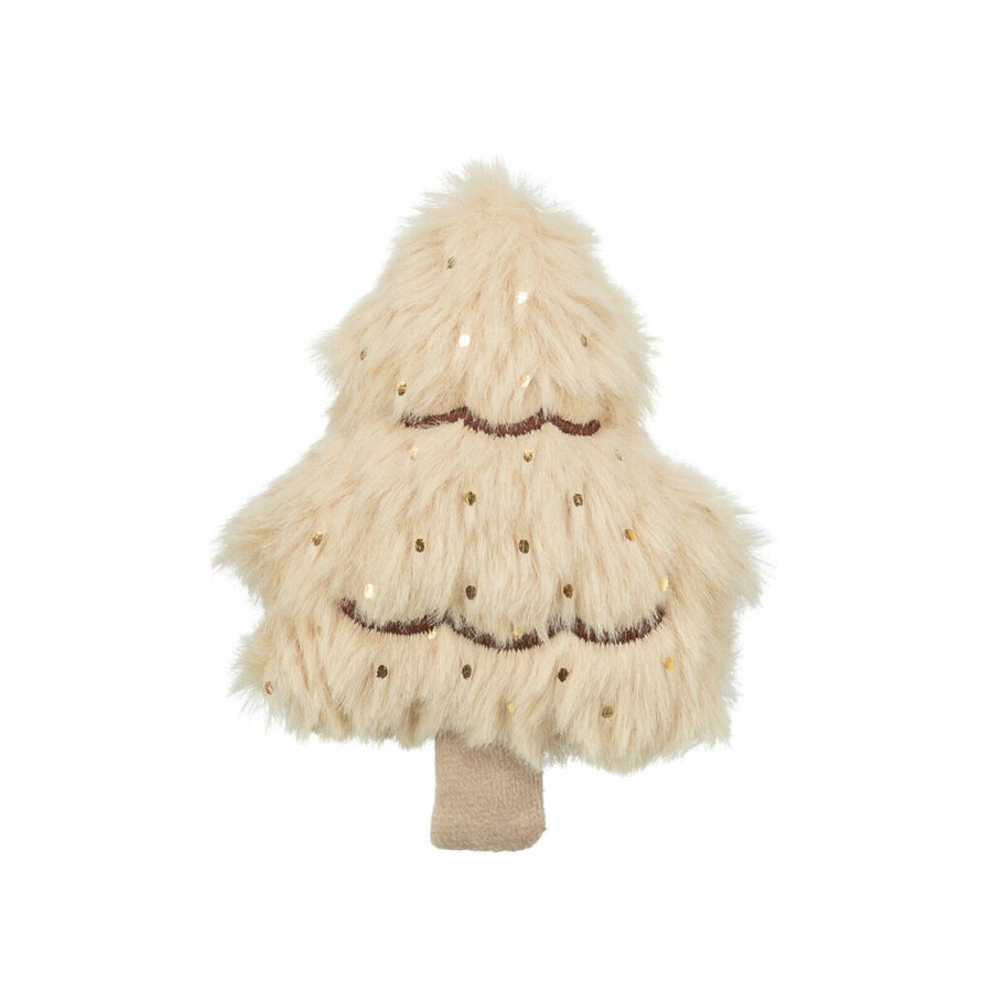 Plush legetj til hunde Trixie Beige Polyester Jul Gran 9,5 cm #1