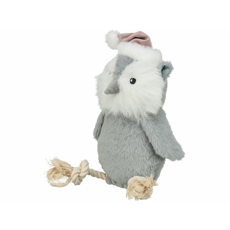 Plush legetj til hunde Trixie Gr Polyester Bomuld Ugle 31 cm #3