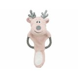 Plush legetj til hunde Trixie Pink Polyester Bomuld Julerensdyr 47 cm #1