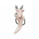 Plush legetj til hunde Trixie Pink Polyester Bomuld Julerensdyr 47 cm #3