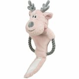 Plush legetj til hunde Trixie Pink Polyester Bomuld Julerensdyr 47 cm #4