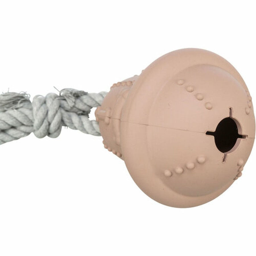 Legetj til katte Trixie Beige Bomuld Naturgummi Jul Klokke #6