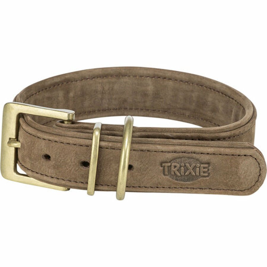 Hundehalsbnd Trixie Pure Brun S-M 31-37 cm #2