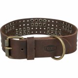 Hundehalsbnd Trixie Rustic Mrkebrun XL #2