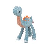 Plush leget�j til hunde Trixie Bl� Orange Polyester Dinosaur 38 cm #1