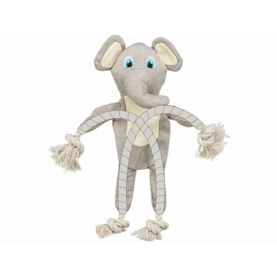 Plush legetj til hunde Trixie Polyester Elefant 42 cm #5
