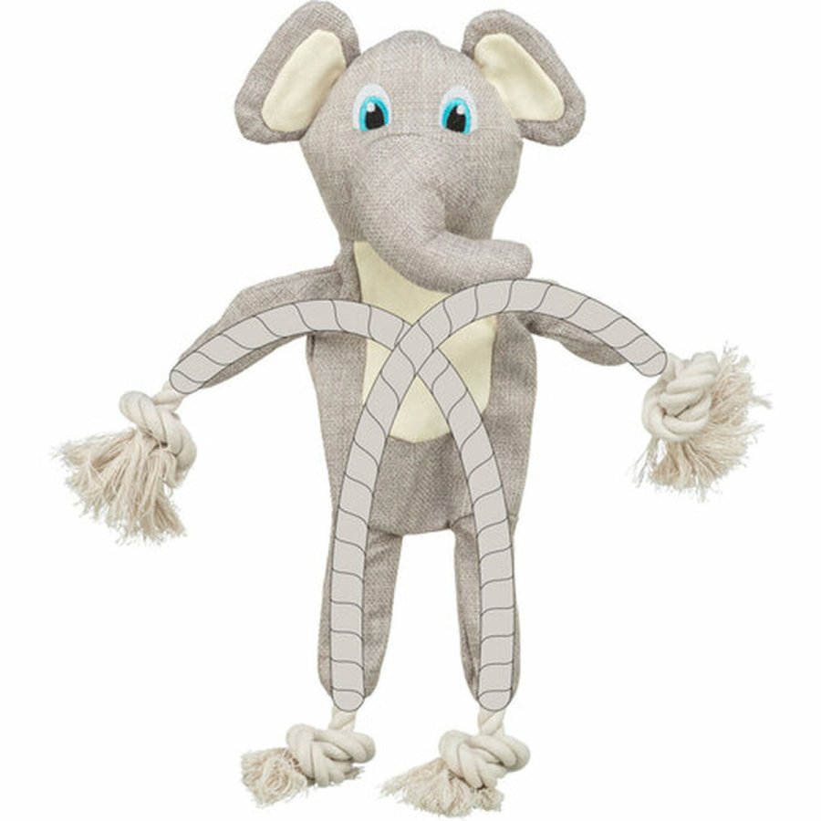 Plush legetj til hunde Trixie Polyester Elefant 42 cm #6