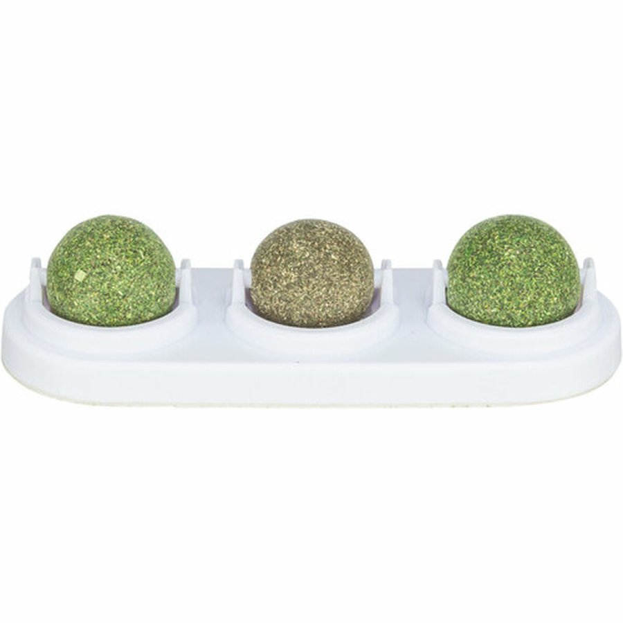 Legetj til katte Trixie Hvid Grn Bolde #2