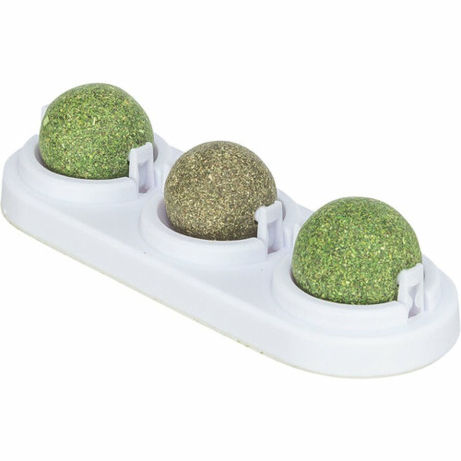 Legetj til katte Trixie Hvid Grn Bolde #4