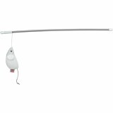 Legetj til katte Trixie Hvid Polyester Plastik Mus #4