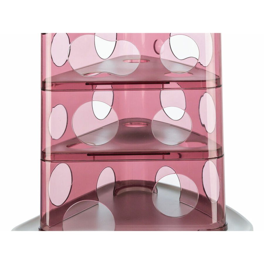 Legetj til katte Trixie Cheese Tower Hvid Pink Naturgummi Plastik 32 x 32 x 32 cm #3