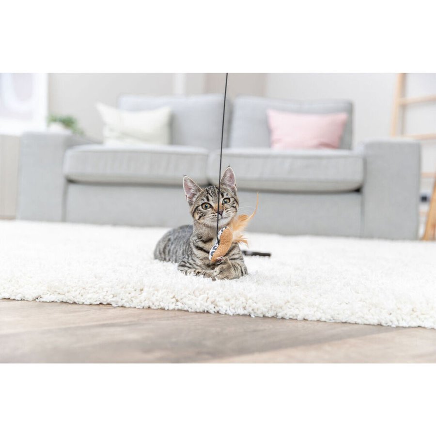 Legetj til katte Trixie Beige Polyester Tr Hjerte #3