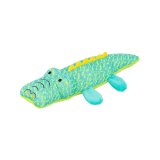Plush leget�j til hunde Trixie Turkisbl� Krokodrille 33 cm plys #1