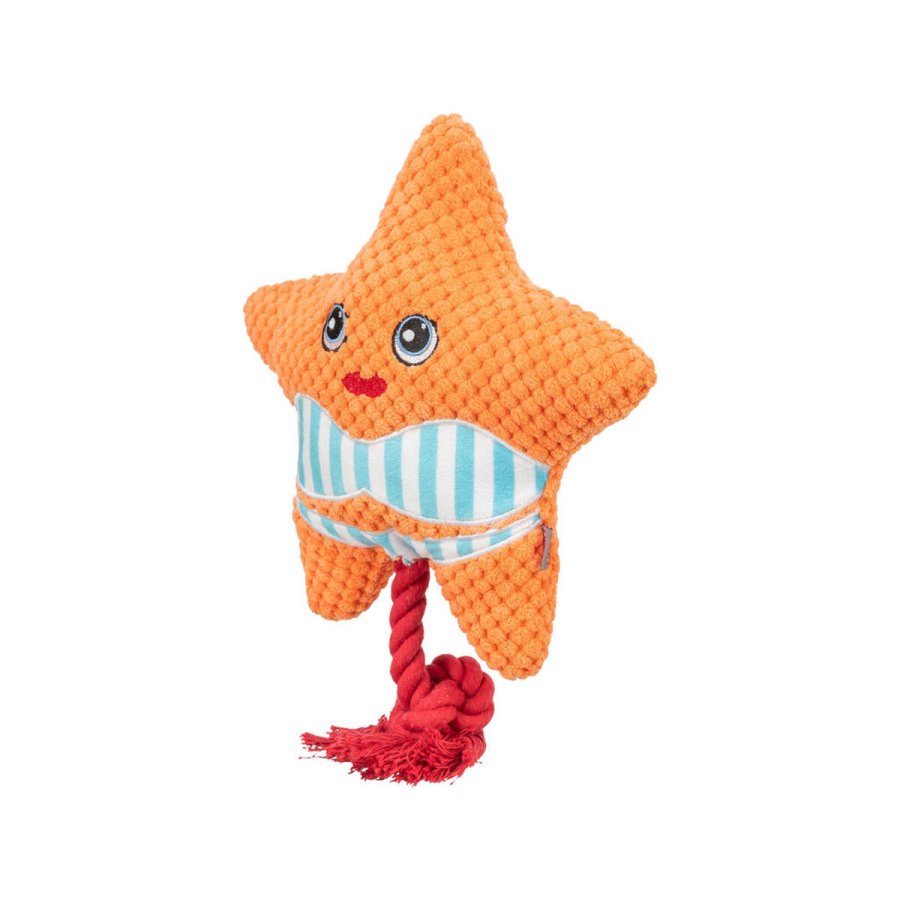 Plush leget�j til hunde Trixie Orange S�stjerne 22 cm Polyester #1