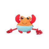 Plush leget�j til hunde Trixie Orange Krabbe 28 cm Polyester plys Tekstil #1