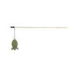 Leget�j til katte Trixie Gr�n Gr� Fisk 48 cm #1