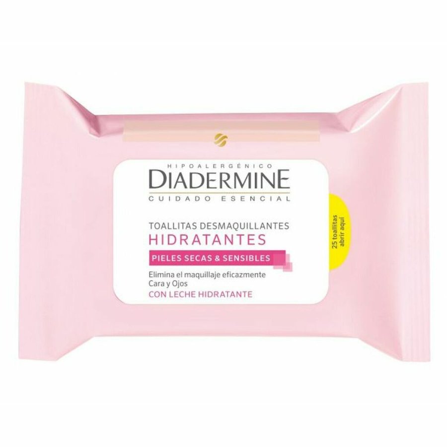 Makeup renseservietter Diadermine Fugtgivende 25 enheder #1