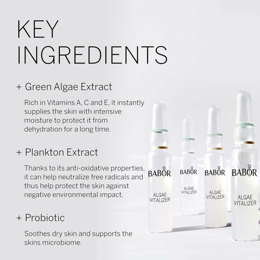 Oplivende Ansigtslotion Babor Algae Vitalizer 2 ml 7 enheder #2