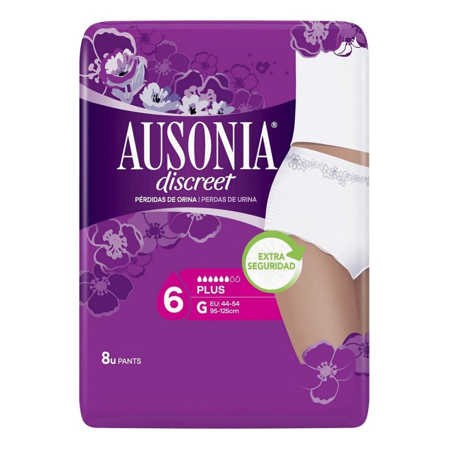 Inkontinens Hygiejnebind Ausonia Discreet Stor (8 uds) #1