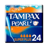 Pakke med tamponer Pearl Super Plus Tampax Tampax Pearl (24 uds) 24 uds #1