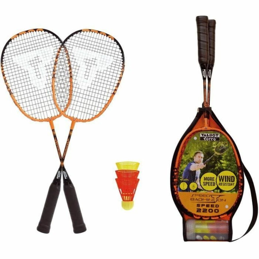 Badminton Ketcher Schildkrt Sort/Orange #2