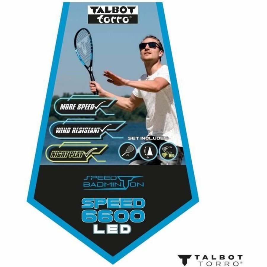 Badminton Ketcher Schildkrt Sort/Bl #4