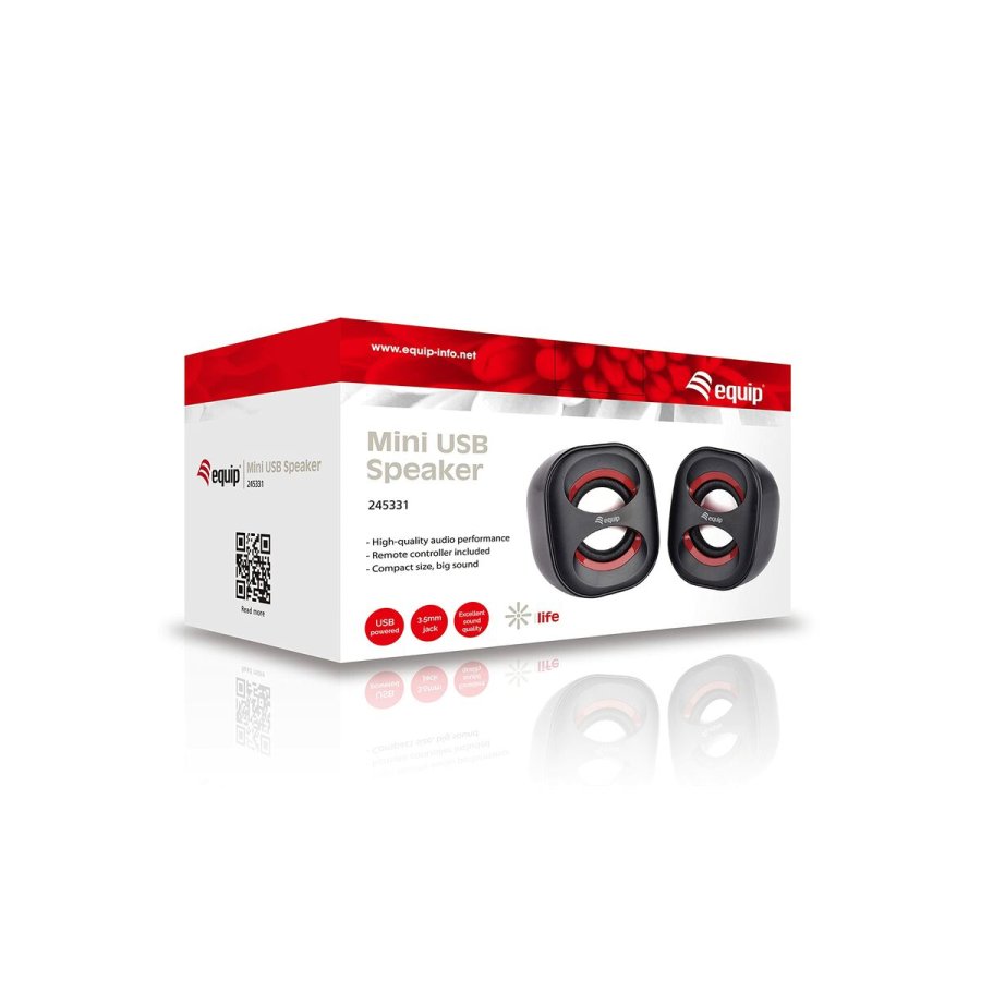 PC-hjttalere Equip 245331 Sort 3 W 6 W #3