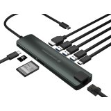 USB Hub Conceptronic 110515507101 Aluminium Gr 9 i 1 #3