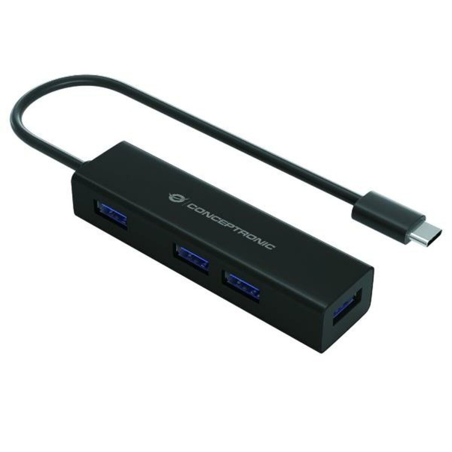 4-Port USB Hub Conceptronic 110516207101 Mrkebl #1