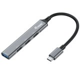 4-Port USB-C Hub Equip 12896107101 Aluminium #1