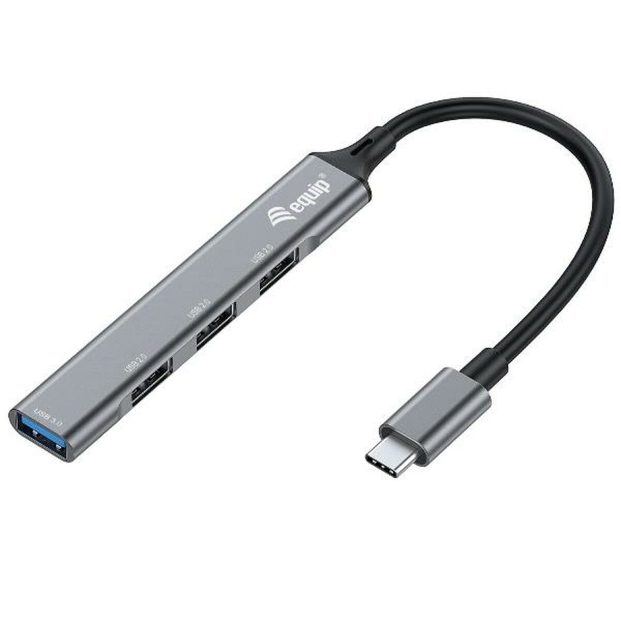 4-Port USB-C Hub Equip 12896107101 Aluminium #1