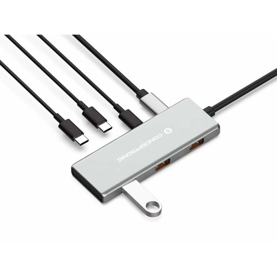 USB Hub Conceptronic 110519707101 Slvfarvet #7