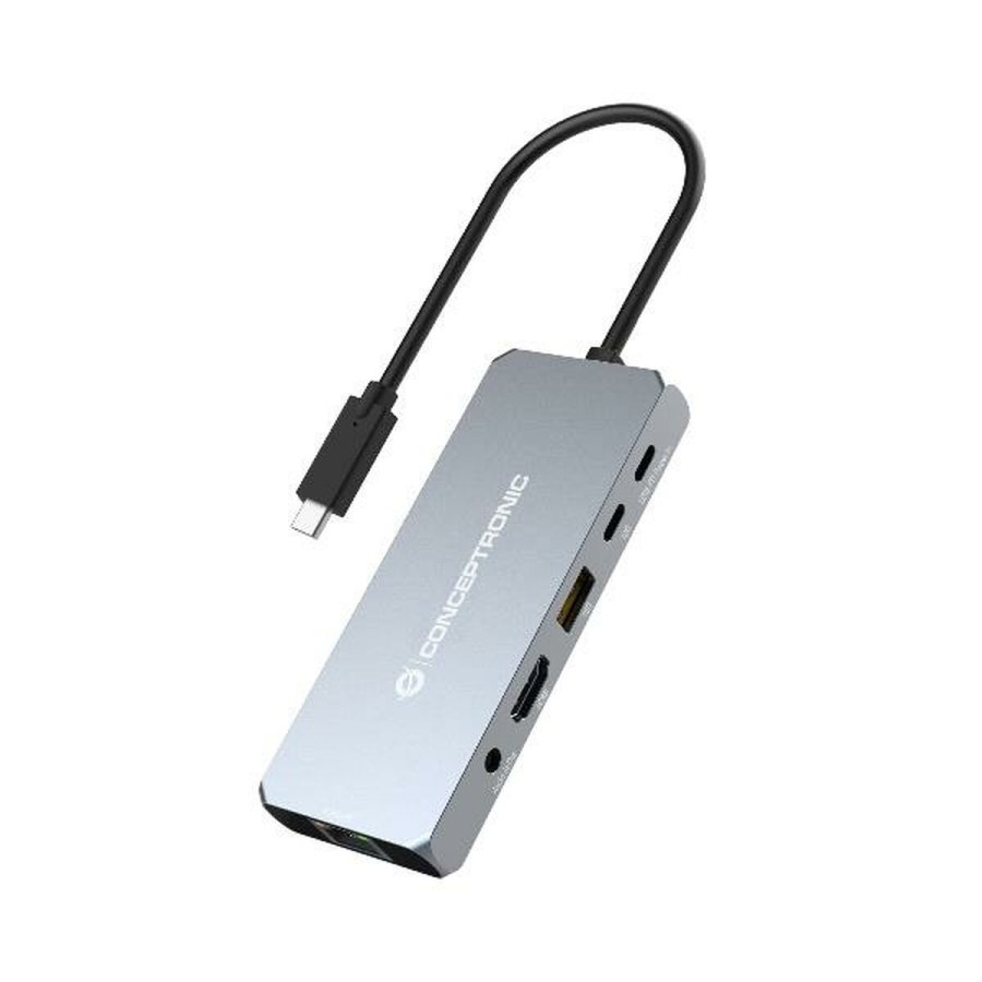USB Hub Conceptronic 110519807101 Sort Gr #1