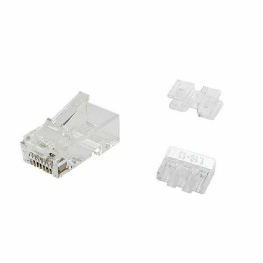 Kategori 6 UTP RJ45 stik Equip 121146 Gennemsigtig 100 enheder #1