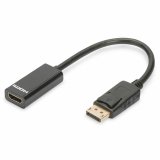 DisplayPort til HDMI-adapter Digitus AK-340400-001-S Sort 15 cm #1