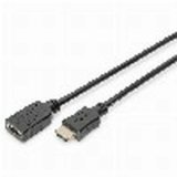 HDMI-kabel Digitus by Assmann AK-330201-050-S Sort 5 m #1