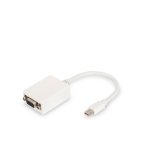 DisplayPort til VGA-adapter Digitus by Assmann DB-340407-001-W Hvid Sort 15 cm #1