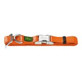 Hundehalsbnd Hunter Alu-Strong Orange Strrelse L (45-65 cm) #1