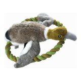 Plush legetj til hunde Hunter Wildlife Train Med streng And (26 cm) #1