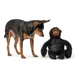 Plush legetj til hunde Hunter Tough Kamerun Gorilla (29 cm) #3