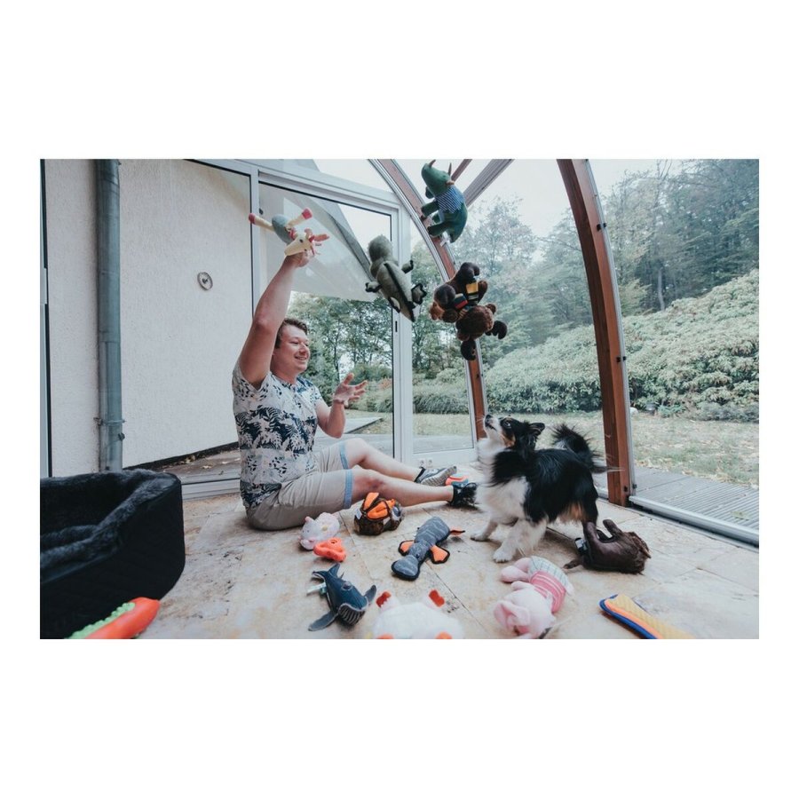 Legetj til hunde Hunter Tough Kamerun Sort Bjrn #2